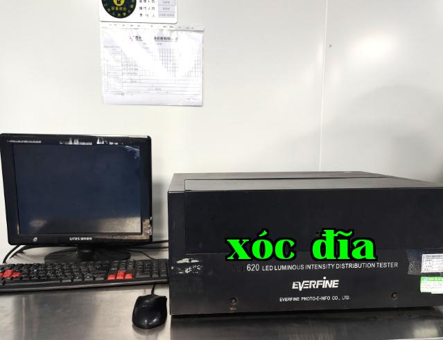 Light intensity distribution tester