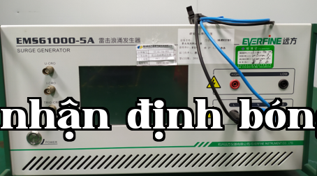 Máy thử nghiệm sét đánh và sóng xung kích